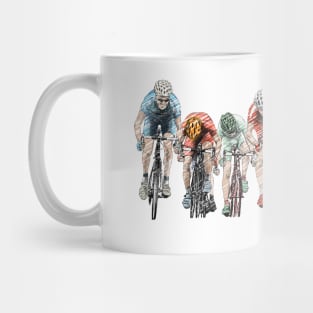 Racing bike race Mug